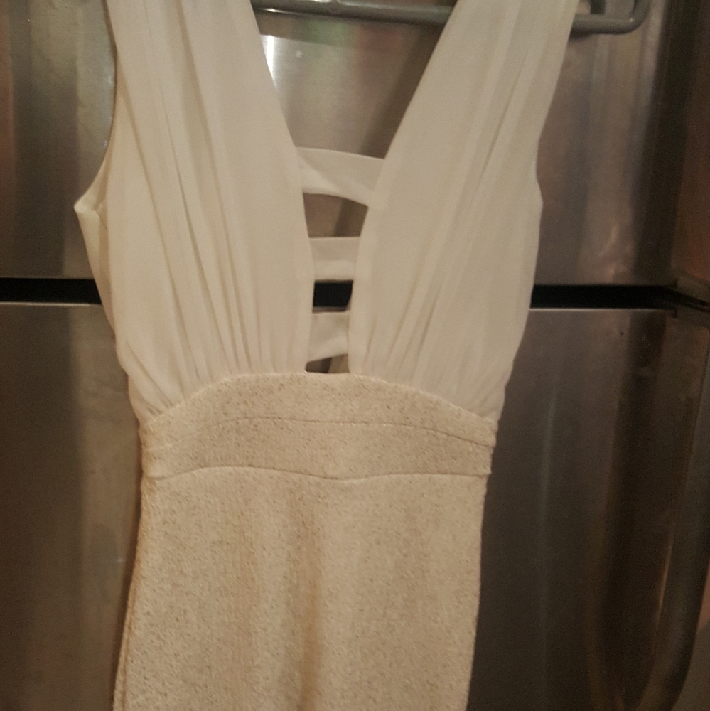 Just me cram maxi dres